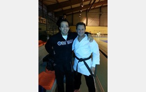 Jean-Pierre 1er Dan de Karaté. Kader 1er dan de KRAV-MAGA