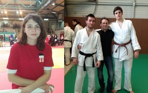 ALEXANDRINE CHAMPIONNATS I.D.FRANCE ARBITRAGE ET WE PASSAGE DE GRADE