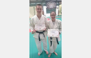 Les diplômés ceintures noires de l'année!!