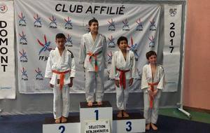 Championnat des benjamins 2017.0Bons résultats: Antony 1er, Eva, Rayan, seconds, Samba et Candice 3e.