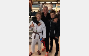 Louise championne du Val d’Oise !!!! Mathias 3e ! Excellent ! 