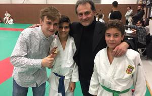 Antoni 1er, Rayhan second! Bravo!! Gabin une journée d’arbitrage bien remplie. J-Pierre