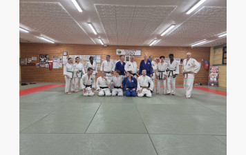 Un Américain au club de Judo d'Ecouen