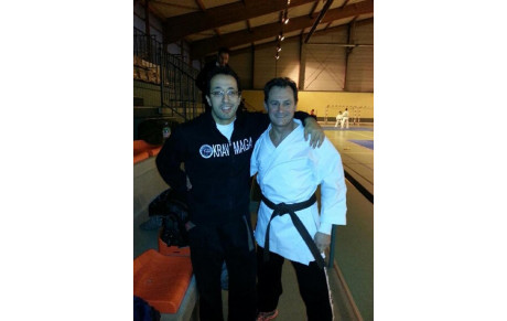 Jean-Pierre 1er Dan de Karaté. Kader 1er dan de KRAV-MAGA