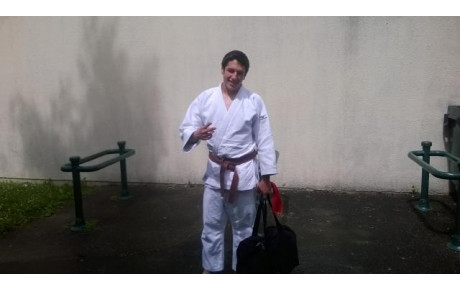 Bravo Rayan! Test compétition 1 er dan Terminé!!