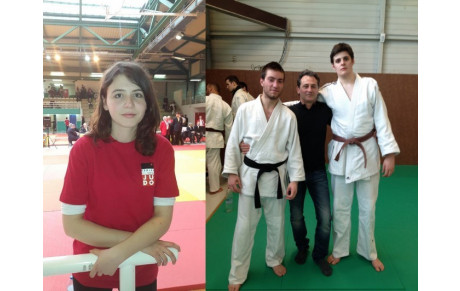 ALEXANDRINE CHAMPIONNATS I.D.FRANCE ARBITRAGE ET WE PASSAGE DE GRADE