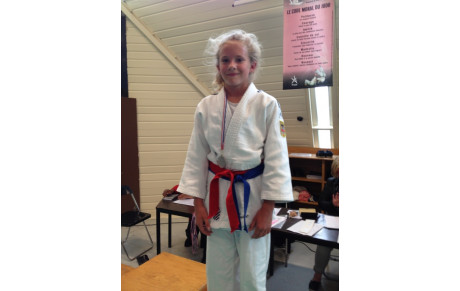 Finales Départementales Benjamin. Louise 2ème