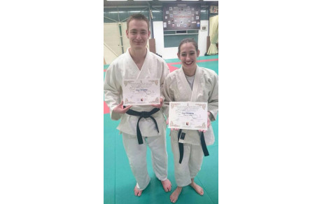 Les diplômés ceintures noires de l'année!!