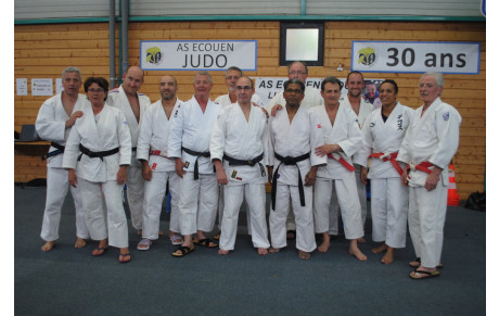 Le  judo club d'Ecouen a fêté  ses 30 Ans ! Accompagné de grands champions: Lucie Decosse, Larbi Benboudaoud, Jean-Jacques Segui et Mario Kiavué.