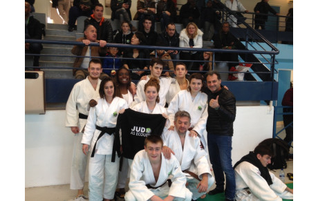 Les bonnes nouvelles pleuvent! Marie test compétition 3e dan terminé !!! Thibaut 1er, et les autres...