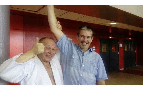 Passage de grade 29 01 2016.  Xavier Et Bernard super stars!