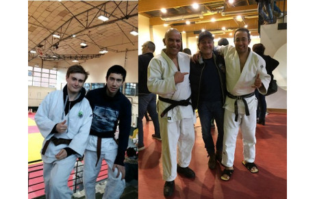 SHIAI 16-17 Décembre 2017 Gabin est proche; 98 Pts, Kader 17 pts une reprise de la compétition après 27 ans. Bravo!