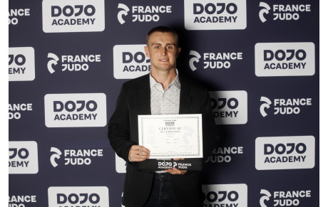 Gabin nouveau professeur de judo