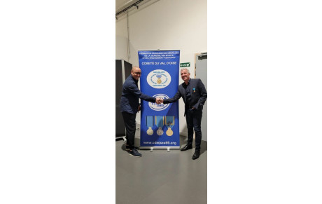 Didier médaillé Jeunesse et sport 