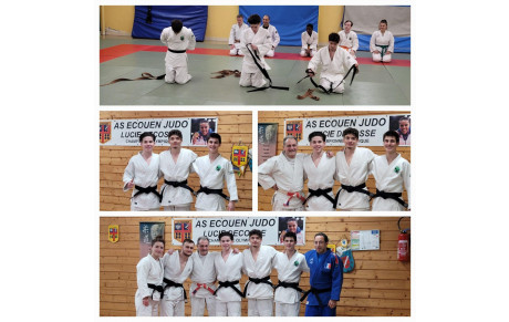 Remise de ceintures noires