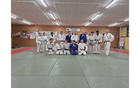 Un Américain au club de Judo d'Ecouen